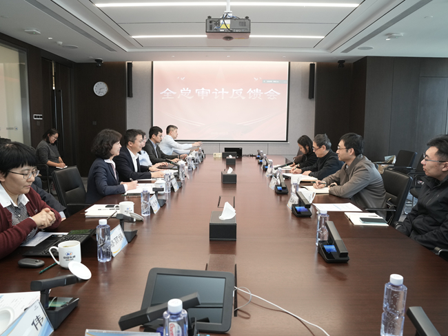 全總經(jīng)審辦審計(jì)反饋會(huì)在中國(guó)有研召開(kāi)
