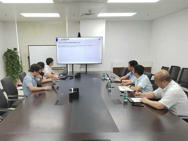 中國有研副總經(jīng)理李志輝一行到有研廣東院調研