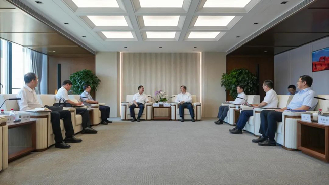 中國(guó)有研黨委書記、董事長(zhǎng)趙曉晨拜訪中國(guó)誠(chéng)通黨委書記、董事長(zhǎng)奚正平