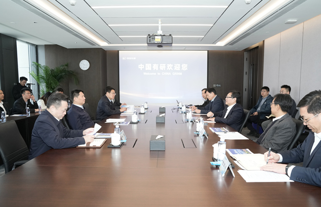 泰州市委書(shū)記姜冬冬一行到訪中國(guó)有研