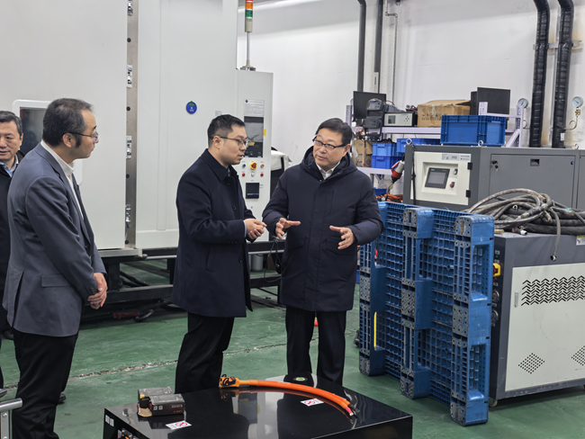 中國有研總經(jīng)理、黨委副書記艾磊到國聯(lián)研究院調(diào)研工作