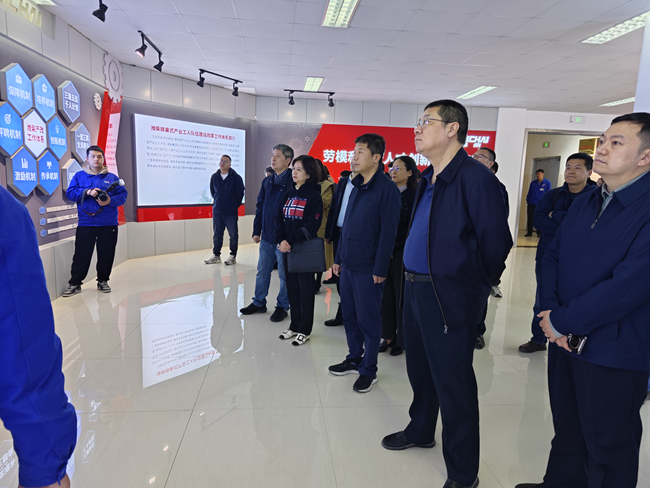 以學促干—中國有研工會赴濰柴集團開展推進產(chǎn)業(yè)工人隊伍建設改革學習調(diào)研