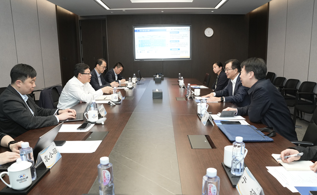 中國(guó)信息協(xié)會(huì)會(huì)長(zhǎng)王金平一行到訪(fǎng)中國(guó)有研