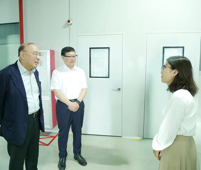 中國(guó)工程院院士屠海令、中國(guó)有研總經(jīng)理艾磊一行到有研廣東院調(diào)研座談