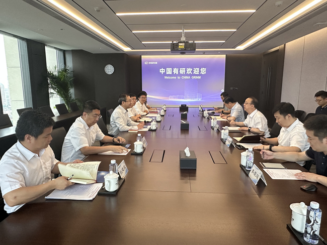 中汽中心黨委委員、副總經(jīng)理李洧一行到訪中國有研