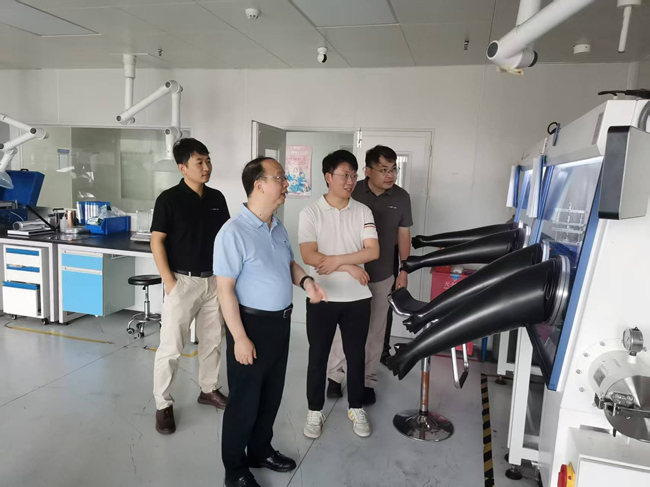 中國有研副總經(jīng)理毛昌輝到有研廣東院開展安全生產檢查