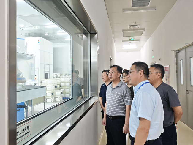 中國有研黨委書記、董事長趙曉晨到山東有研艾斯調研