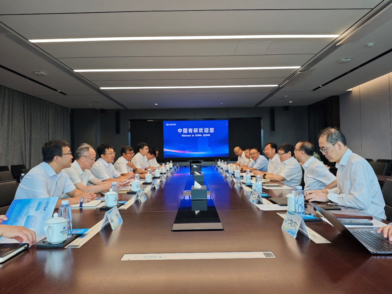 西北有色金屬研究院領(lǐng)導(dǎo)一行到訪中國有研